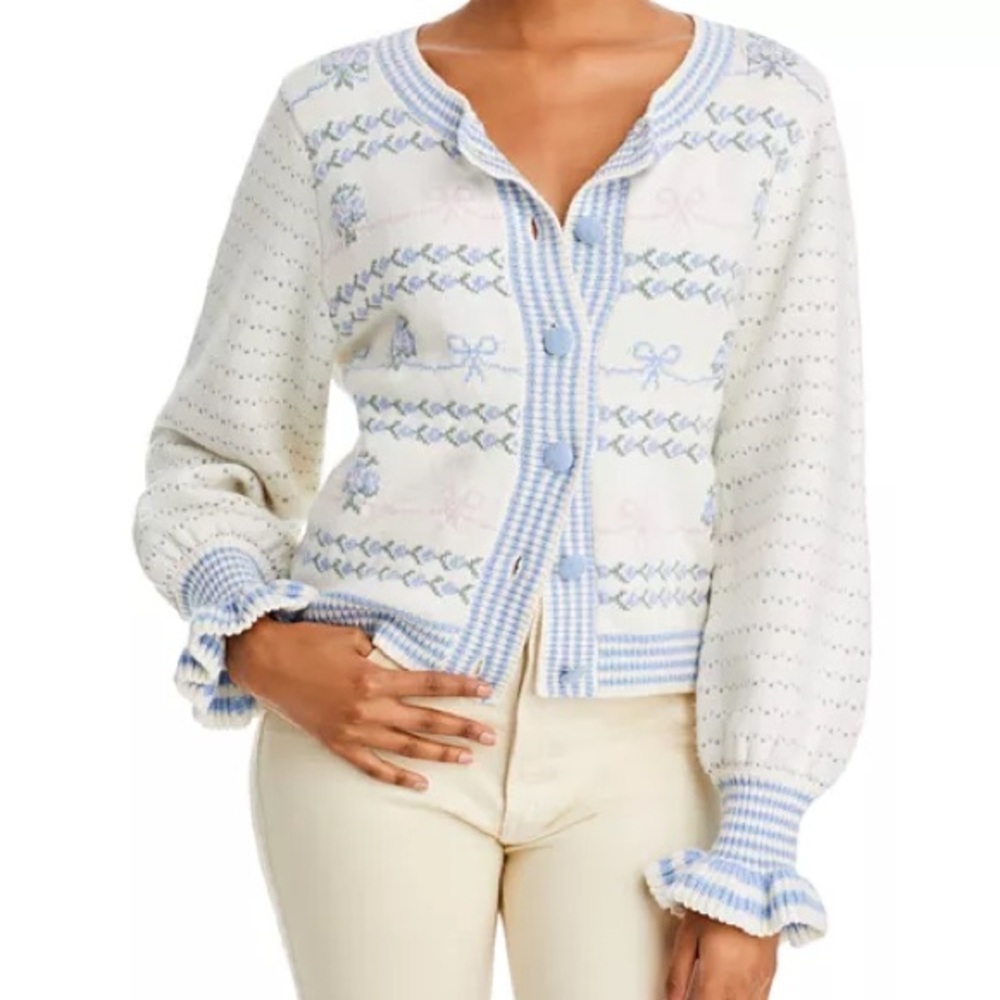 Loveshackfancy Keoni Cardigan View 3